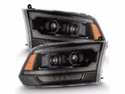 Alpharex Black Luxx Headlights 09-18 Ram 1500,19-23 CLSC,12-18 2500/3500 New. Price: $875.00.