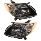 For Pontiac Vibe Headlight 2003 2004 Driver And Passenger Side Pair Halogen New. Price: $297.50.