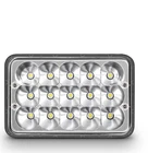 1PC Chrome 4X6 Hi Lo Beam Led Headlights Chevy Dodge Ford Pickup Freightliner New. Price: $17.99.