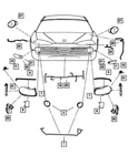 Genuine Mopar 2001-2002 Dodge Intrepid Headlamp Assembly Front Right 5161538AB New. Price: $292.40.