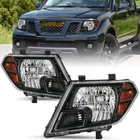 For 2009-2021 Nissan Frontier Truck Black Headlights Headlamps Left & Right Pair New. Price: $97.89.