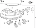 Genuine Hyundai Composite Assembly 92102-GI150 New. Price: $1597.50.