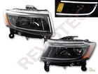2014-2016 Jeep Grand Cherokee Led Strip Black Housing Projector Headlights 1PAIR New. Price: $319.00.