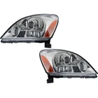 For Lexus GX470 2003-2009 Headlight Driver And Passenger Side Pair Halogen New. Price: $407.39.