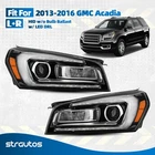 For 2013-2016 Gmc Acadia Hid/xenon Headlight W/led Drl Left+right Pair New. Price: $477.99.