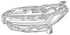 Genuine Honda Headlight Assembly 33150-3W0-A02 New. Price: $549.16.