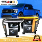 Tt-abc Full Led Headlights 2021 2022 2023 Ford F150 P702 Headlamps Animation New. Price: $525.00.