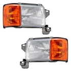 Ford F-150 87-91 Headlight Set Driver & Passenger Side Replacement New. Price: $185.80.