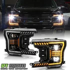 Full Led 2018-2020 Ford F150 Amber Drl W/sequential Projector Headlights Black New. Price: $369.96.