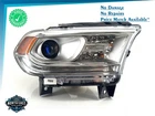 Oem 2014-2020 Dodge Durango Right Side W/o Led Drl Halogen Chrome Bezel Headlamp Used. Price: $199.99.