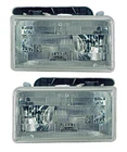 Headlights Front Lamps Pair Set For 91-96 Dodge Dakota Left & Right New. Price: $98.00.