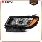 For 2017-2021 Jeep Compass Left Driver Side Headlight Assembly Black Housing New. Price: $77.99.
