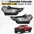 For 2023-2026 Chevrolet Colorado Halogen Headlight Assy W/ Bulb Left+right Pair New. Price: $148.99.