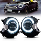Vland Pair Led Headlights For 2007-2015 Mini Cooper R56 R57 R58 R59 Sequential New. Price: $336.14.