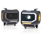 For Gmc Sierra 1500/2500HD/3500HD 2014-2019 Black Led Projector Headlights Lamp New. Price: $388.85.