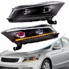 Led Demon Eye Headlights For 2008-2012 Honda Accord Sedan W/sequential Indicator New. Price: $277.61.