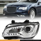 For Chrysler 300 2015-2023 Chrome Halogen Headlight Lamp W/ Led Drl Driver Left New. Price: $75.99.