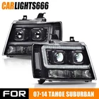 Led Tube Dual Projector Headlights Fit For 07-14 Chevy Tahoe Suburban Avalanche New. Price: $197.76.