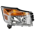 Headlight Assembly For 2008-2015 Nissan Armada Passenger Halogen With Bulb New. Price: $90.65.