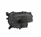Tyc Right Halogen Headlight For Jeep Cherokee Black 2016-2018 Models New. Price: $248.00.