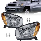 Chrome Housing Headlights For 2001-2003 Toyota RAV4 Headlamps L+r W/bulbs New. Price: $80.99.