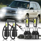Subaru Forester 2003-2005 6000K Led Headlights + Fog Bulbs Combo 4PCS New. Price: $26.99.