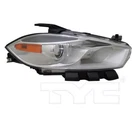 Tyc Right Passenger Side Halogen Chrome Headlight For Dodge Dart 2016 Models New. Price: $169.26.