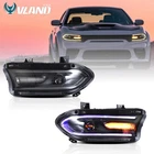 Vland Led Drl Rgb Headlights For 2015-2023 Dodge Charger Projector Lamps Pair New. Price: $427.49.