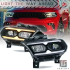 For Dodge Durango 2021-2023 Full Led Headlight Assembly Black Housing Rh+lh Side New. Price: $300.24.
