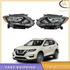 Headlight For Nissan Rogue 2014 2015 2016 Halogen Chrome Housing Right+left Side New. Price: $97.40.