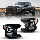 Led Sequential Signal 2018-2020 Ford F150 Drl Black Projector Headlights New. Price: $499.99.