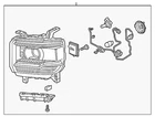 Genuine Gm Driver Side Headlamp 84144047 New. Price: $905.58.