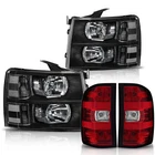 Front Headlights And Tail Assembly For 2007-2013 Chevrolet Silverado 1500 New. Price: $109.99.