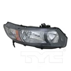 Headlight Assy Tyc 20-6735-91-9 New. Price: $205.27.