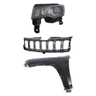 Front Grille Kit For 2017-2022 Jeep Grand Cherokee New. Price: $475.55.