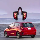 Vland Smoked Led Tail Lights For Honda Fit Jazz 2014-2019 Rear Brake Lamps 1PAIR New. Price: $179.99.