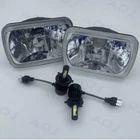 7"X6" Inch Sealed Headlight Conversion High/low Beam+ 100W H4 6500K 2PC New. Price: $118.30.