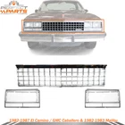 Grille Chrome + Headlight Bezels For 1982-87 Camino /caballero & 82-83 Malibu New. Price: $203.00.