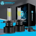 Ironwalls 6-SIDE H4 Led Headlight Bulbs HB2 9003 6500K For Honda Civic 1992-2003 New. Price: $32.99.