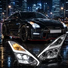 Headlights For 2009-2022 Nissan R35 Gt-r Full New Style Drl Sequential Pair. Price: $791.99.