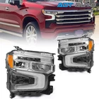 Chrome Full Led Headlight For Chevy Silverado 1500 Ltz ZR2 2022-2025 Left+right New. Price: $296.99.