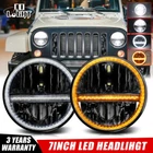 2X 7'' Led Headlights Amber/white Halo Projector For Jeep Wrangler Jk Tj 1997-17 New. Price: $77.95.