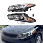 Pair Halogen Headlight Lamp W/o Led 2017 2018 Kia Sedan FORTE5 New. Price: $157.99.