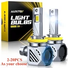 2-20PCS H11 H9 Led Headlight Super Bright Bulb White 6500K High/low Beam 20000LM New. Price: $48.99.