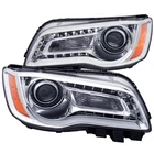 Clear Lens Plank Style Projector Headlight Set For 2011-14 Chrysler 300 Chrome New. Price: $830.95.