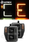 Alpharex Alpha-black Luxx Led Headlights 2008-2010 Ford F-250/350/450 New. Price: $715.50.