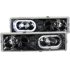 Anzo Usa 111005 Crystal Headlight Set W/halo New. Price: $161.50.