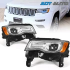 Fit For 2017-2021 Jeep Grand Cherokee Hid Headlights Pair Chrome W/ Ballasts New. Price: $345.99.