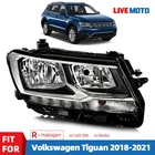 Halogen W/led Drl Headlight Passenger Right Side For 2018-2021 Volkswagen Tiguan New. Price: $148.99.