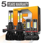 For Hummer H3 Sport Utility 3.7L 2006-2010 H13 H10 Led Headlight Fog Bulbs New. Price: $34.99.